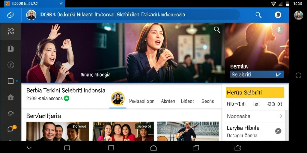 Tampilan antarmuka ID098 yang menarik dan informatif.