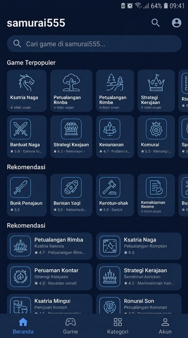 samurai555 – Akses Mudah ke Aplikasi Populer & Kanal Uji